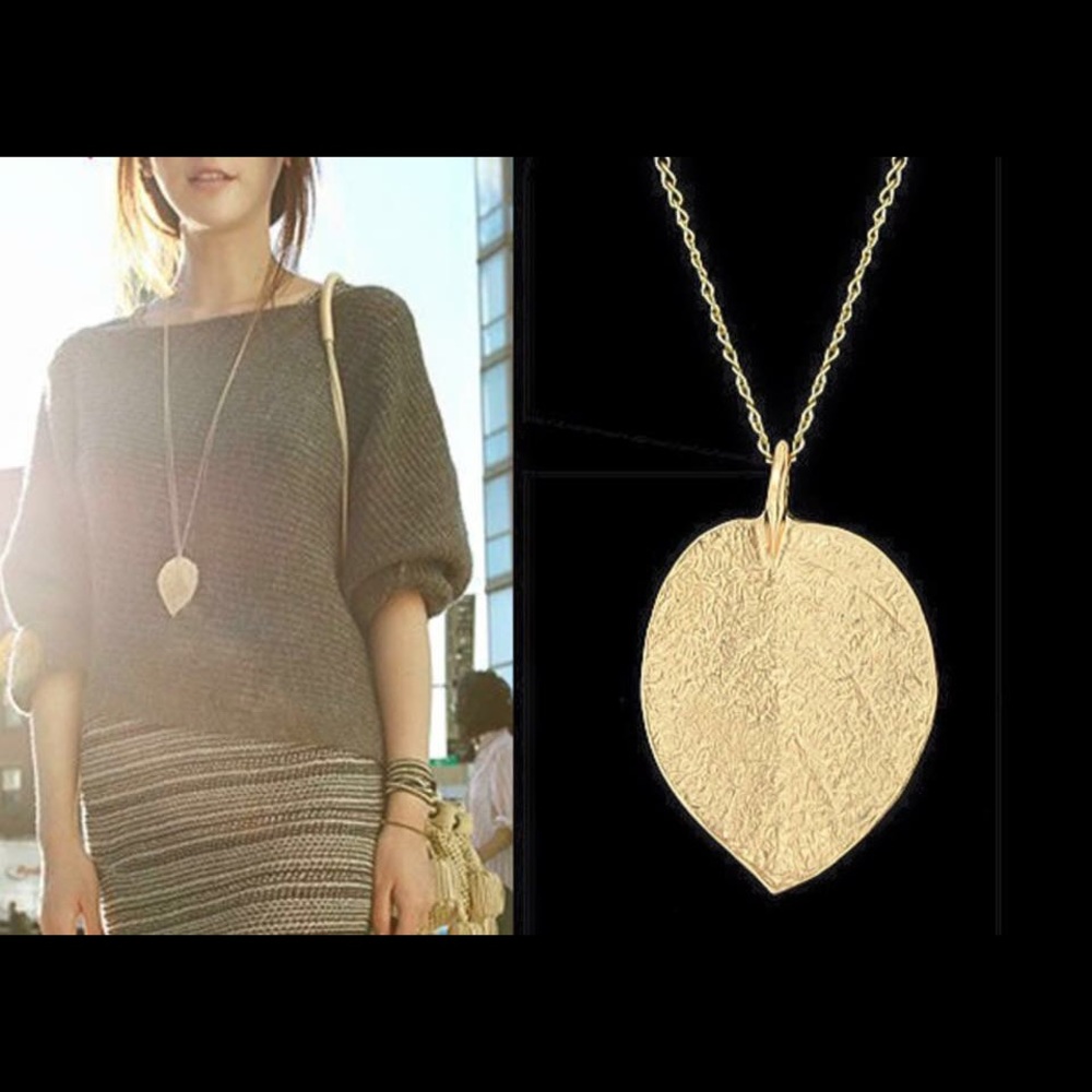 Gold Leaf Collar